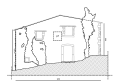 -Casa colonica (prospetto) - Nusco (AV)   