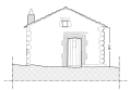 -Casa colonica (prospetto) - Giffoni Valle Piana (SA)   